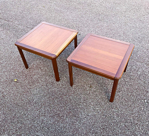 Pair vintage danish - pair, teak