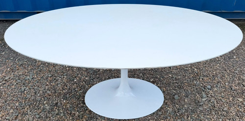 Oval tulip dining table mid - dining,