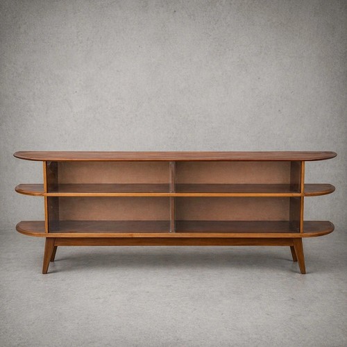 Large mid century teak - mid, display