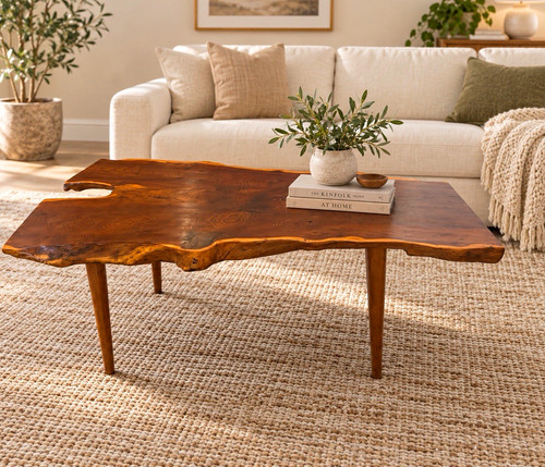 Vintage solid yew live - vintage, edge