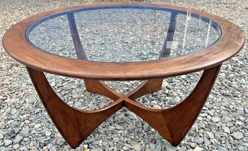 Plan astro round teak - plan, coffee