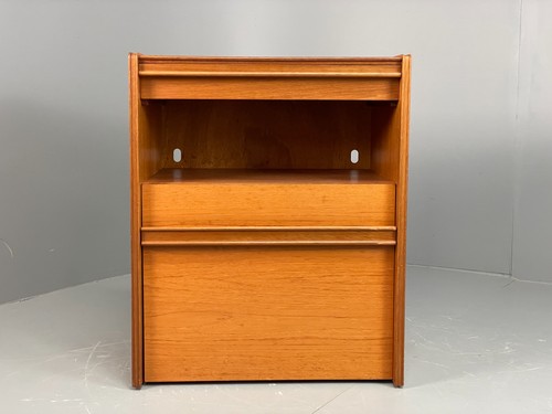Vintage teak record - cabinet, by
