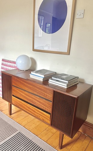 Mid century radiogram - century, hmv