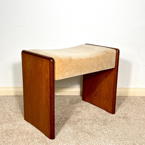 Vintage stool teak stag danish - stool,