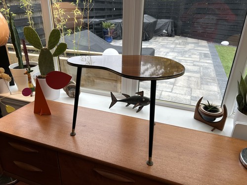 Vintage mid century side - century,
