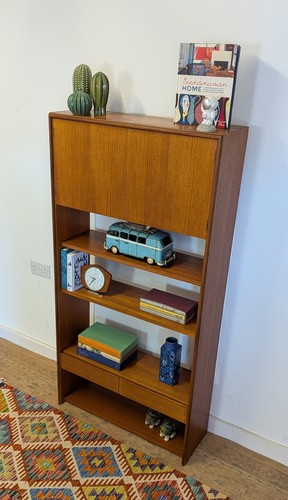 Vintage plan bookcase - vintage,