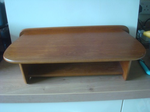 Vintage mid century teak - mid, wall