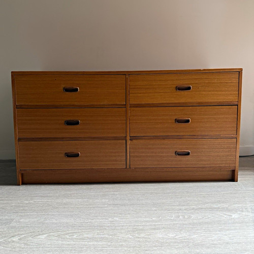 Vintage mid century teak chest
