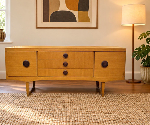 Vintage 1960s teak sideboard - vintage,
