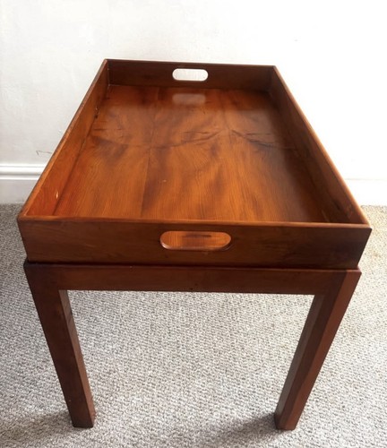 Vintage solid teak coffee - solid,