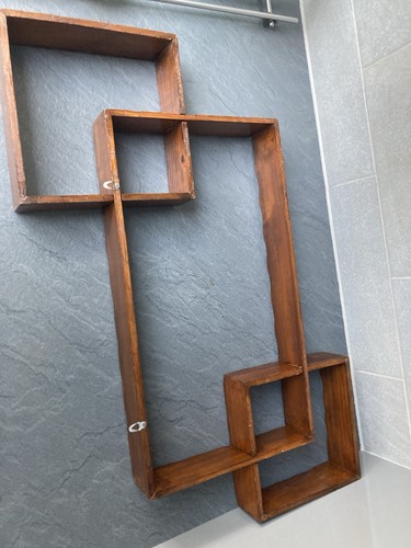 Vintage mid century wooden - mid-century, and